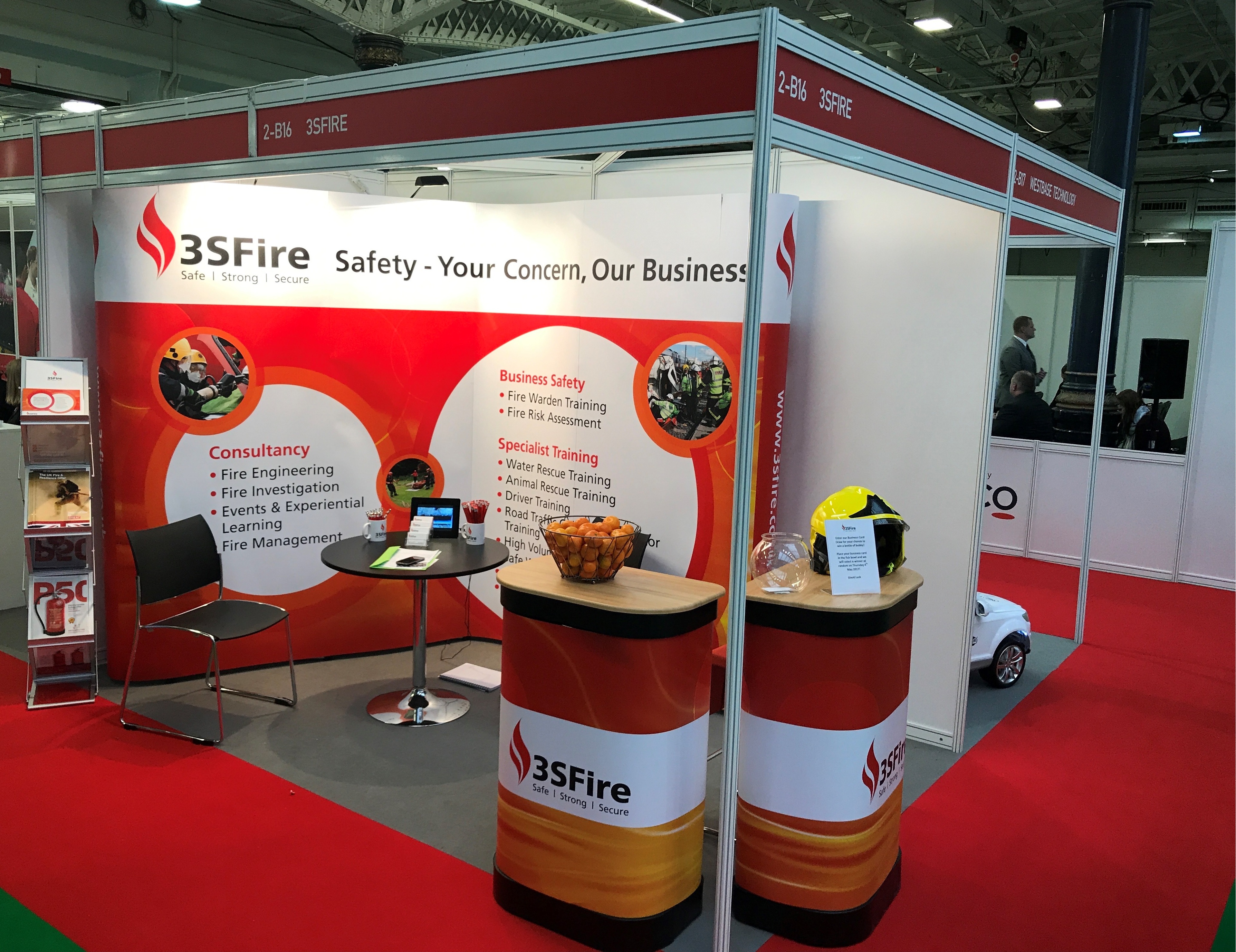 3SFire Exhibition stand